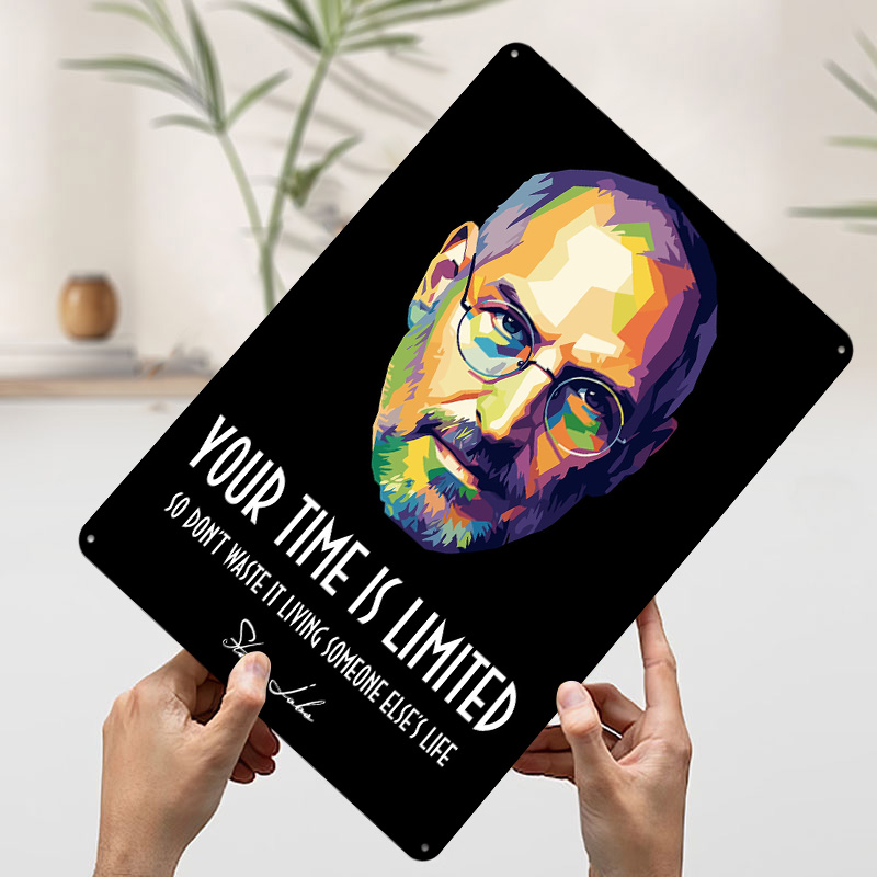 Retrato Pop Art de Steve Jobs  - Home Decor Jobs avaliação e preço