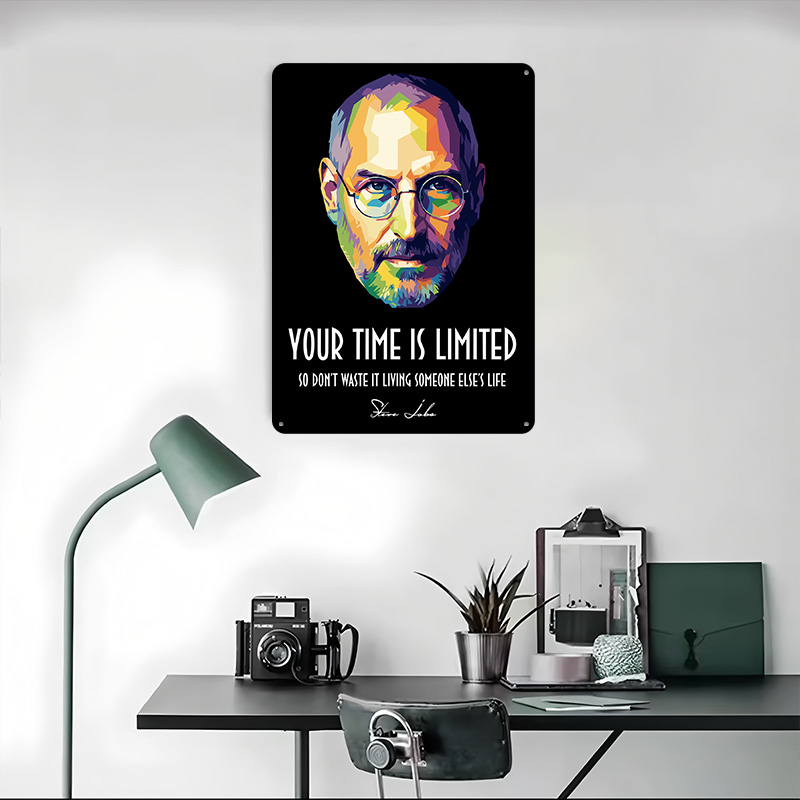 Retrato Pop Art de Steve Jobs  - Home Decor Jobs avaliação e preço