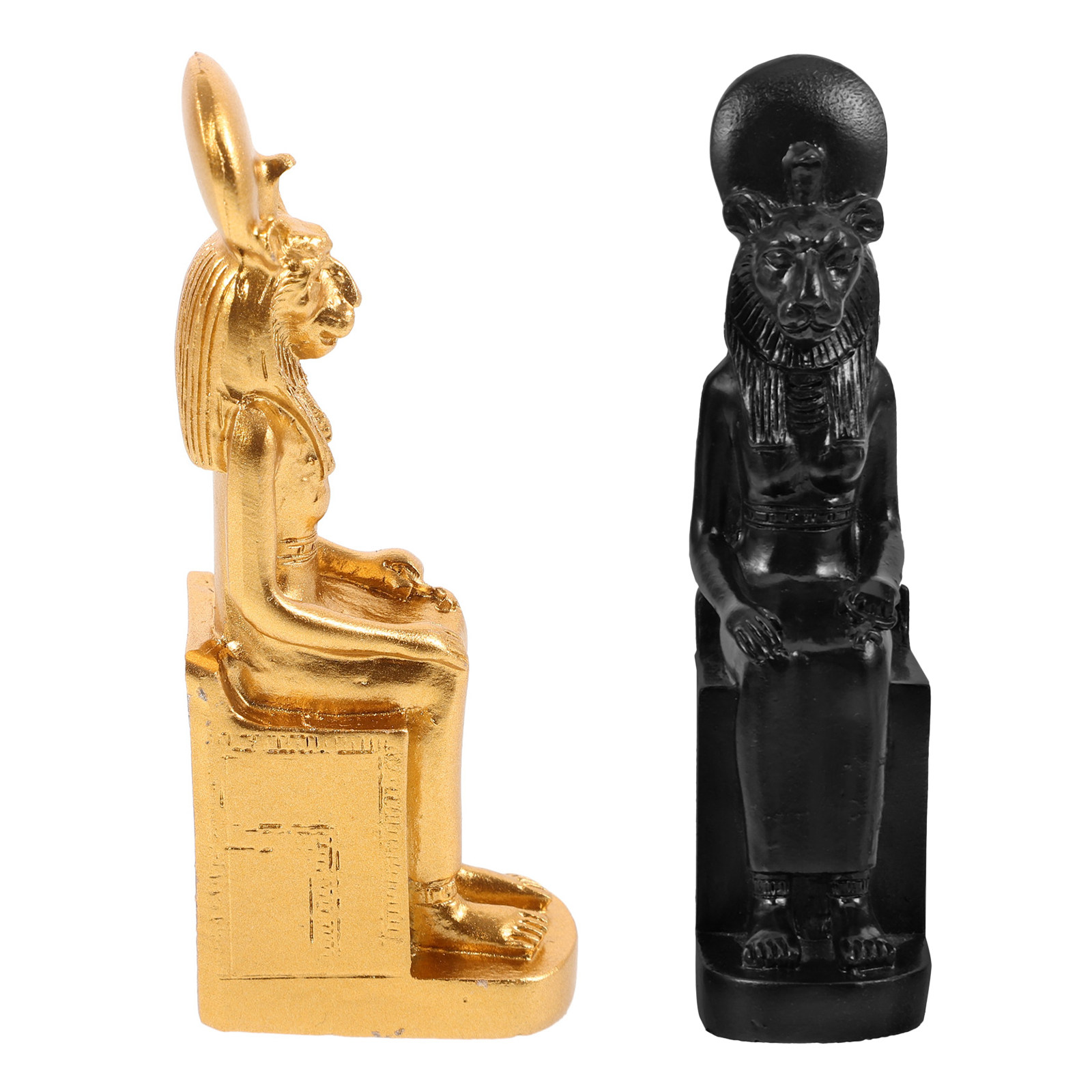 2 Peças de Estátua de Esfinge  - Home Decor Egypt avaliação e preço
