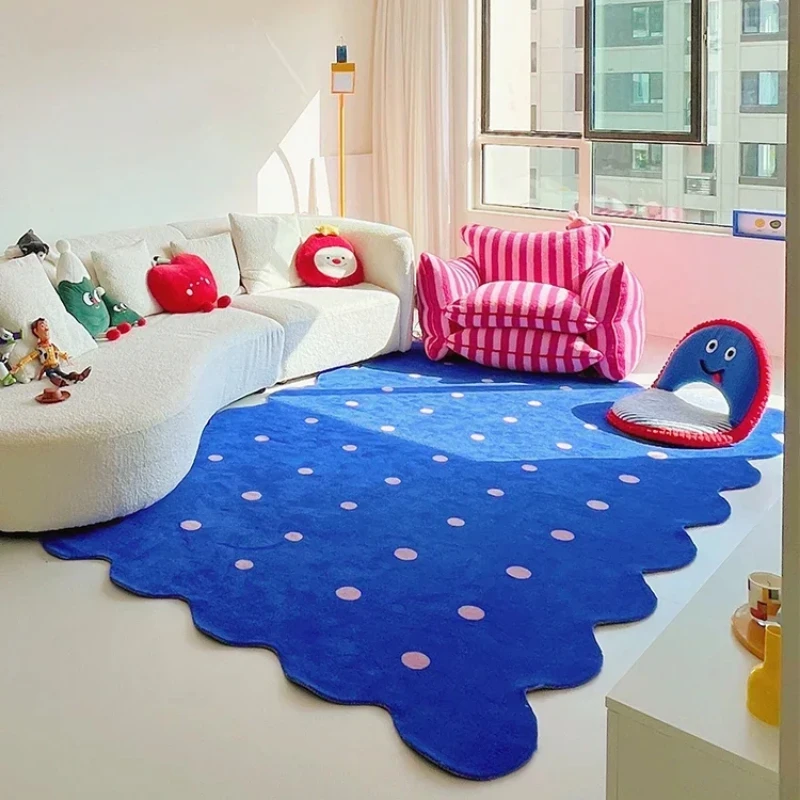 Klein azul irregular decorativ - Home Decor Ig avaliação e preço