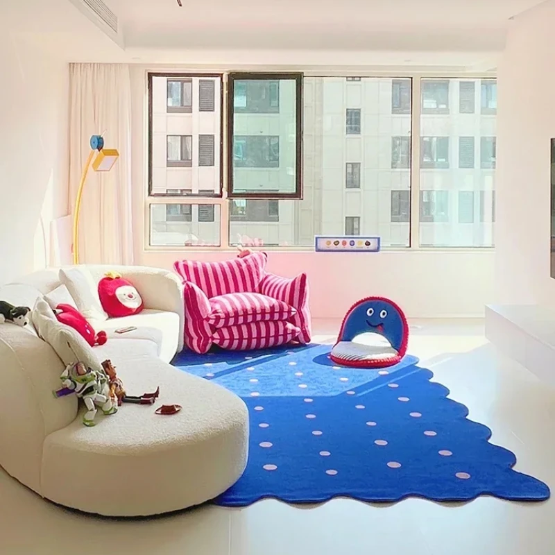 Klein azul irregular decorativ - Home Decor Ig avaliação e preço