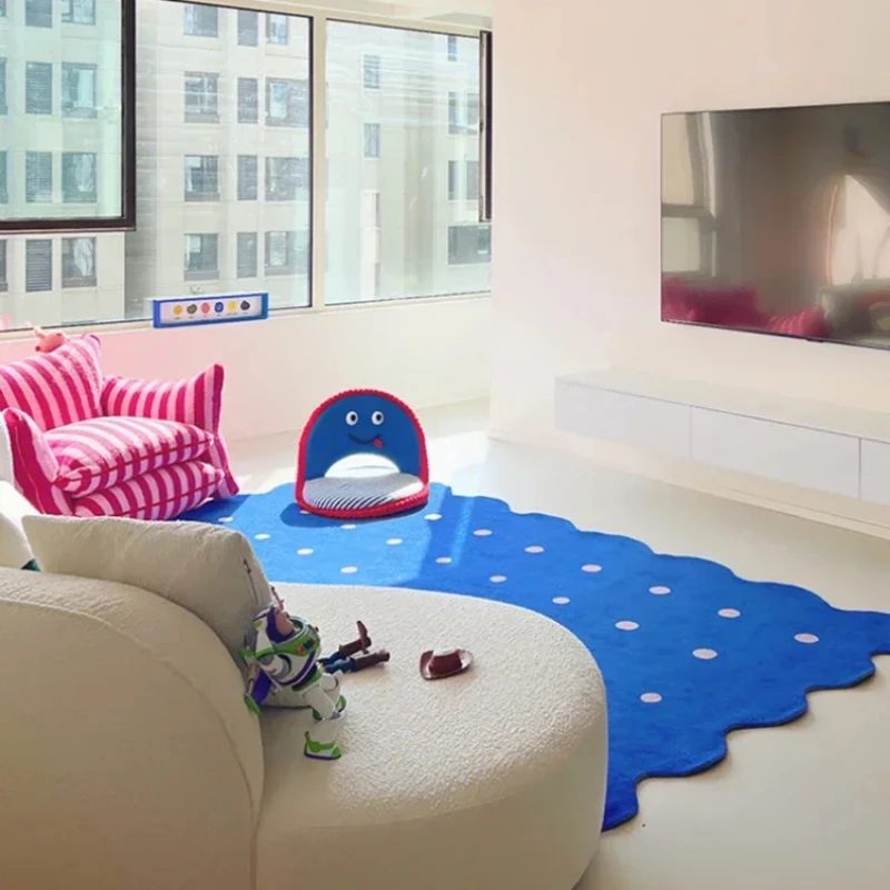 Klein azul irregular decorativ - Home Decor Ig avaliação e preço