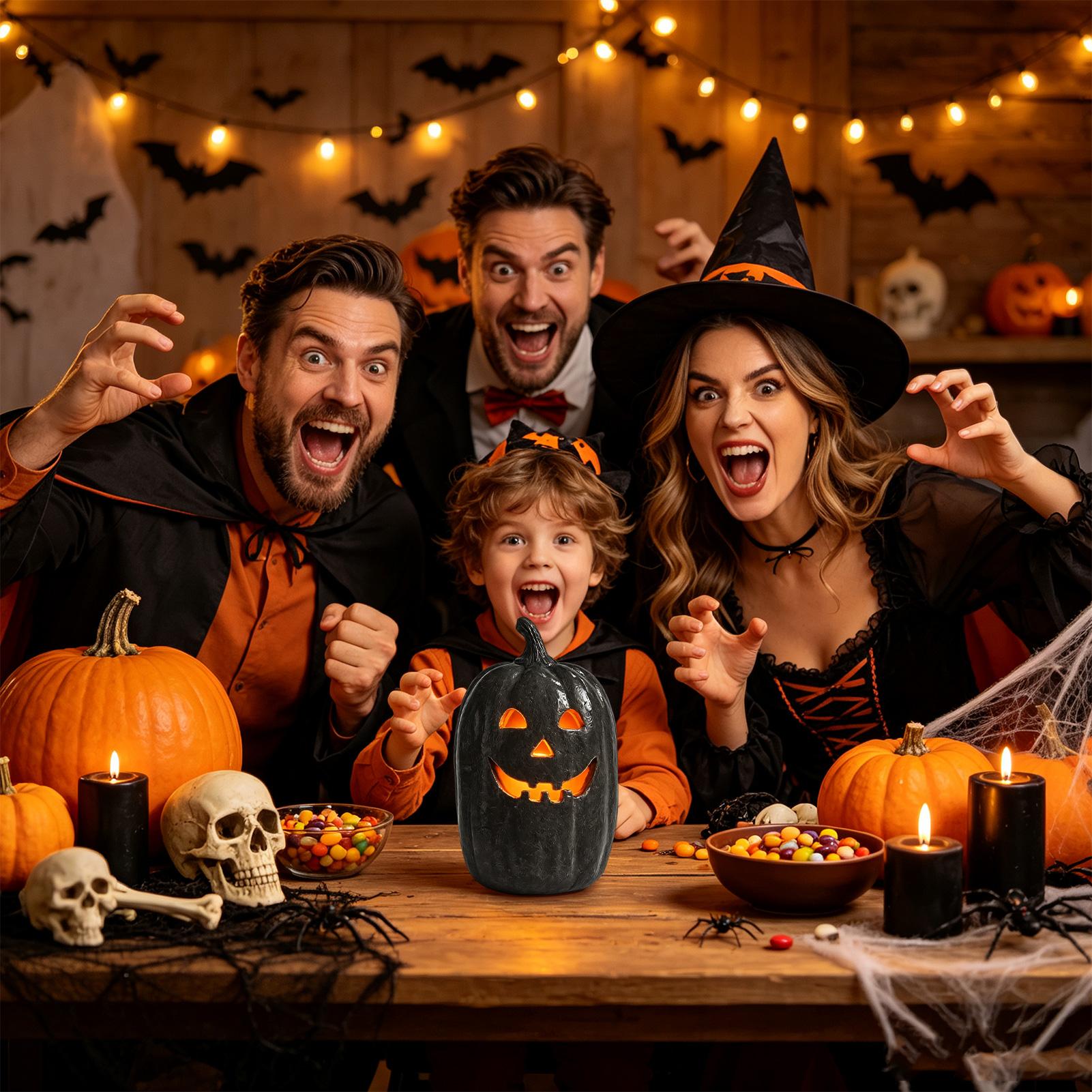 Decoração de Abóbora de Hallow - Home Decor Halloween avaliação e preço